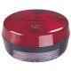 Narva Round Stop/Tail Light With Number Plate Light (84mm X 45mm)