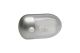 Narva Silver Satin Interior Dome Light With On/Off Switch (Blister Pack Of 1)