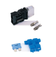 Hella In-Line Blade Fuse Holder With 15 Amp Fuse (Blister Pack Of 1)