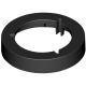 Hella Black Spacer Ring To Suit Slim Line Round Courtesy Lights (Pack Of 2)