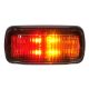 NARVA 9-33V RED/AMBER LED SIDE MARKER LIGHT WITH DEUTSCH CONNECTOR