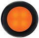 Hella 24V Orange LED Slimline Courtesy Light (75mm X 21mm Round)