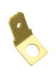 Quikcrimp Uninsulated 6.3mm 45 Degree Tab Terminal With 5.3mm Hole (Pack Of 100) 