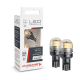 JW SPEAKER T10 12-24V 6000K W16W LED WEDGE GLOBES