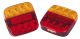 LED 12V Combination Tailight Kit (1 Light With Number Plate Light) (Blister Pack Of 2) 