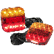 LED 12-24V Combination Tailight With Number Plate Light & 10m Tinned Cable 