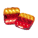 LED 12-24V Combination Tailight (107 X 107 X 23mm)  