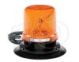 Ecco Roto 7660 Series 12-24V Amber LED Beacon With Vacuum Magnetic Base 