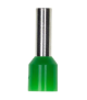 Quikcrimp Green 18mm Bootlace Terminal To Suit 6mm² Cable (Pack Of 100) 