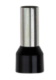 25mm² Black Bootlace Terminal (Pack Of 50)