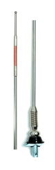 Aerpro 3 Section Spring Base Aerial With Booster Coil 