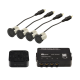 AERPRO WIRED REAR PARKING SENSOR KIT WITH BEEPER 