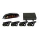 Axis 12-24V Wireless 4 Rubber Sensor Parking System With LED Display 