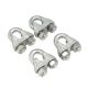 Ark 4mm Galvanised Brake Cable Clamp (Pack Of 4)