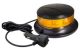 Whitevision 10-30V Class 1 Low Profile Amber LED Beacon With Multiple Flash Patterns & Magnetic Base