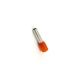 Utilux Orange (4mm² X 9mm) Bootlace Terminal (Pack Of 100) 