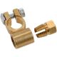 Projecta Brass Left/Right Side Entry Compression Battery Terminal (Pack Of 10)