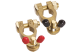 Projecta Negative Satin Forged Wingnut Style Battery Terminal (Blister Pack Of 1) 