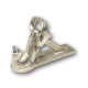 Ark 2000kg Quick Release 50mm 2 Hole Zinc Plated Trailer Coupling 