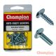 CHAMPION ANTI THEFT ONE WAY SCREW ASSORTMENT