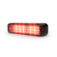 Code 3 12-24V 12 LED Red/Amber Warning Light (163 X 38 X 30mm) 