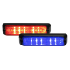 Code 3 12-24V 12 LED Red/Blue Warning Light (163 X 38 X 30mm) 