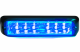 Code 3 12-24V 18 LED Red/Blue/White Warning Light (163 X 38 X 30mm) 