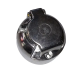 7 Pin Metal Trailer Socket (Blister Pack Of 1)  