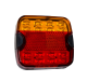 Whitevision 9-33V Rh LED Combination Tailight With Number Plate Light (104 X 94 X 20mm) 