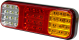 Whitevision 9-33V LED Combination Tailight With Reverse Light (284 X 100 X 37mm) 