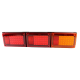 Whitevision 9-33V LED Combination Tailight With White Housing (605 X 131 X 28mm) 