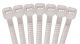 Quikcrimp 100mm X 2.5mm White Cable Tie (Pack Of 100)