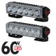 Britax X-Ray Vision Quad Optic 12-30V 60W Pencil Beam LED Driving Light Bar (325 X 96 X 98mm) 