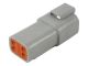 DEUTSCH 4 PIN FEMALE CONNECTOR HOUSING (PACK OF 50)