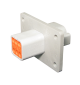 Deutsch 6 Pin Female Connector Housing With Flange Mount 