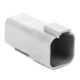 Deutsch 6 Pin Female Connector Housing