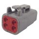 DEUTSCH DTM MINATURE 4 PIN MALE CONNECTOR HOUSING (PACK OF 10)