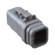 DEUTSH DTM MINIATURE 6 PIN MALE CONNECTOR HOUSING