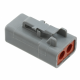 Deutsch 2 Way Dt Power Male Connector Housing (Pack Of 50) 