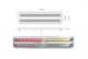 Whitevision 10-30V Slimline LED Combination Tail Ight With Reverse Light & Chrome Housing (400 X 82 X 15mm)