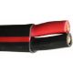 8Bs Red/Black Twin Sheath Cable (100m Roll)