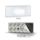 LED 12-24V White Front End Outline Marker/ Reflector Light (100 X 38 X 13mm) 