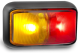LED 12-24V Red/Amber Side Marker Light (58 X 35 X 21mm)