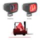 LED 10-94V Red Line Beam Forklift Safety Light  