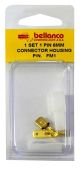 Bellanco 1 Pin Complete Connector Housing Kit (Blister Pack Of 1) 