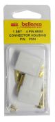 Bellanco 4 Pin Complete Connector Housing Kit (Blister Pack Of 1) 