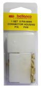 Bellanco 8 Pin Complete Connector Housing Kit (Blister Pack Of 1) 