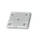 Ark Galvanised U-Bolt Fish Plate (Suits 39mm - 50mm) (Blister Pack Of 1) 