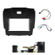 AERPRO BLACK DOUBLE DIN FACIA TO SUIT HOLDEN COLORADO
