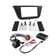 Aerpro Double Din Textured Black Installation Kit To Suit Iveco 